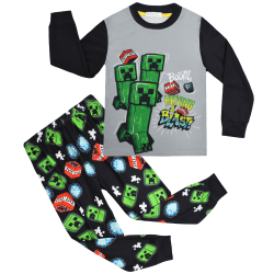 Minecraft Kläder Långärmade Barnkläder Set 7037 120CM