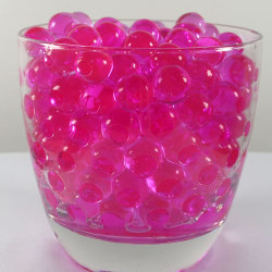 2000 förp Stora Vatten kristaller 1,5-1,7 cm Rosa rosa
