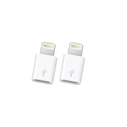 2-PACK Micro USB till Lightning Adapter