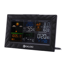 DIGOO trådlös väderstation inomhus+utomhushygrometer with sensor