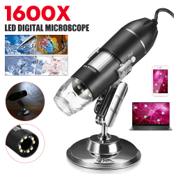 1600X digital mikroskopkamera 3 i 1 bärbar USB