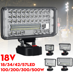 500W/300W/200W/100W LED-lampa Arbetsljus Ficklampa BL1430