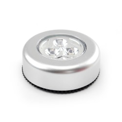 Set med 3 LED Spotlight Sticker Lighting - Silver