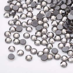 1440 st Strassstenar Hotfix Rhinestones SS6 Black Diamond grå