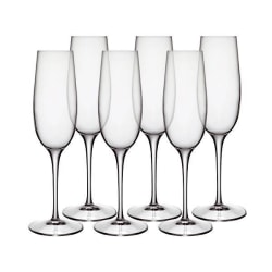 Champagneglas 6 st 23,5 cl Palace Luigi Bormioli Transparent