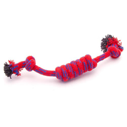 Tuggleksak / Bitleksak Hund - Virat rep i flera färger Röd