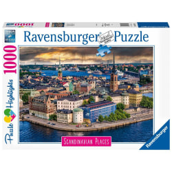 Ravensburger Pussel - I Skandinavien: Stockholm 1000 bitar multifärg