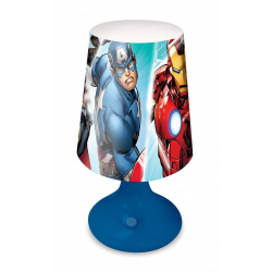 The Avengers Mini LED Lampa - Blå Blå