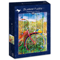 Bluebird Pussel - Sialior på en cykel 1000 bitar multifärg