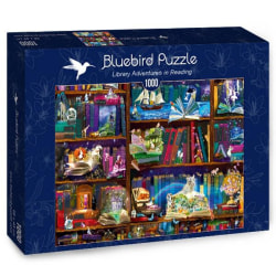 Bluebird Pussel - Böckernas magiska värld 1000 bitar multifärg