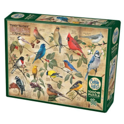 Cobble Hill Pussel - Populära trädgårdsfåglar 1000 bitar multifärg