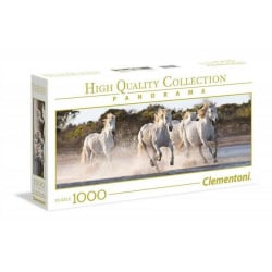Clementoni Panorama Pussel - Vildhästar 1000 Bitar multifärg