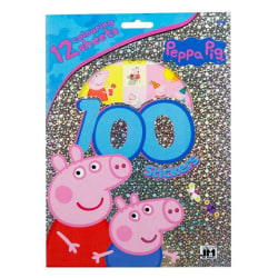 Peppa Pig - 100 st Holograf klistermärken multifärg
