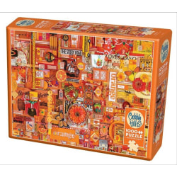 Cobble Hill Pussel - Orange 1000 bitar multifärg