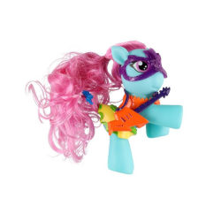 Cutie Friends Pony med utklädnad Blå multifärg