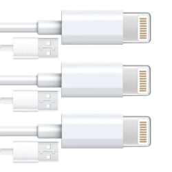 3-Pack iPhone-lader for X/XS/11/11Pro/12/12Pro