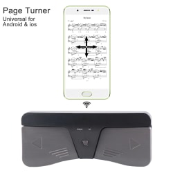 Page Turner Intelligent trådlös kontroll Abs fotpedal