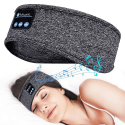 Sömnhörlurar Bluetooth -huvudband Gray