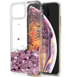iPhone 11 Pro - Flytande Glitter 3D Bling Skal Case