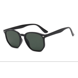 Militärgröna solglasögon för män Mörkgrön one size