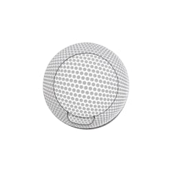 Snusboks i sølv med 3D-motiv akkurat som en golfball Silver