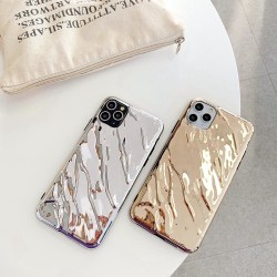 Ainutlaatuinen metallikotelo iPhone 11 Pro Maxille, hopea Silver one size