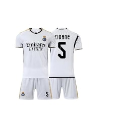 23-24 Real Madrid Cf Hemma Zidane No.5 Fotbollströja T-shirt 22
