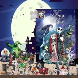 24st/ set Halloween adventskalender 2022 Innehåller 24 presenter Blue