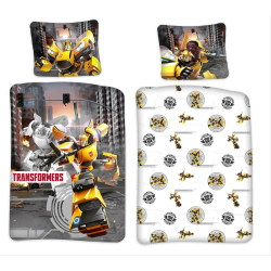 Transformers Bumblebee Påslakanset Bäddset 135x200+80x80cm multifärg