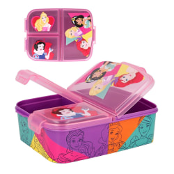 Disney Princess BRIGHT & BOLD matboks med 3 avdelinger Multicolor