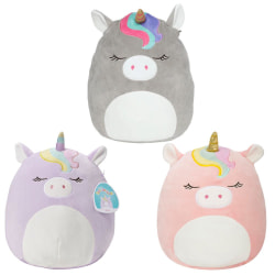 1-Pack Squishmallows Unicorn Soft Plush Toy Pehmo 20cm Assorted Multicolor one size