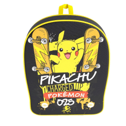 Pokémon Pikachu Charged Up Mini Backpack Bag Reppu Laukku 30x24x Multicolor one size