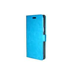 Sony Xperia M5 Plånboksfodral 4st Kort ID Ficka + Skärmskydd Ljusblå