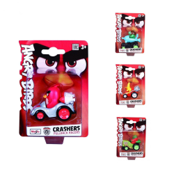 2-Pack Angry Birds Crashers Pull-back Racers multifärg