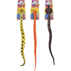 Jättiläiset joustavat käärmeet, 23" (58 cm) stressikepon hauska leikki Multicolor