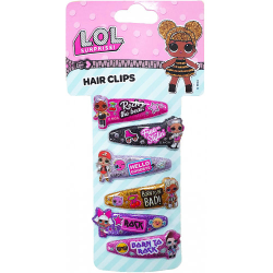 L.O.L. Overraskelse! LOL Character 6 Pack Hair Clip Set med dukk Multicolor