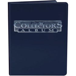 Ultra Pro 9 -lommer Portfolio Card Collector 90/180 kort - Cobal Blue
