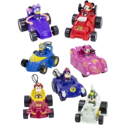 3-Pack Disney Bilar Pull-back Racers Med Figur multifärg