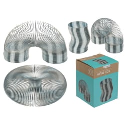Metall Slinky Spiral Trappfjäder Spring 11cm multifärg
