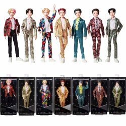 7-Pack BTS Idol Bangtan Dolls Fashion Merchandise Dockor 30cm multifärg