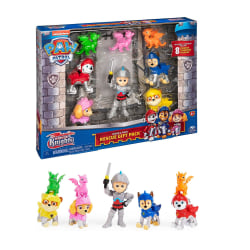 PAW Patrol 8-Pack Rescue Knights Gift Pack Ryder & Pups Multicolor