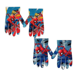 2-Pack Spider-Man Spindelmannen Vantar Fingervantar One Size multifärg one size