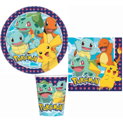 3-Pack Pokemon Kalaspaket 8-Personer multifärg