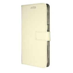TOPPEN Sony Xperia XZ1 Compact Wallet Case ID , Nahkakotelo Lomp Beige