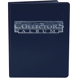 Ultra Pro 4-taskuinen Portfolio Card Collector 40/80 -kortit COBALT Blue