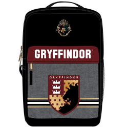 Harry Potter Gryffindor Heathered Pocket Backpack School Bag Rep Grey one size