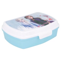 Disney Frozen II Blue Forest Anna Elsa lunch box White/Turquoise Turquoise