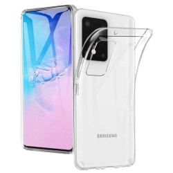 Samsung Galaxy S20 Suojakuori Soft TPU Case Ultra Slim Cover Tra Transparent
