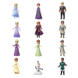 4-Pack Disney Frozen Pop Up Adventures Figurer 5,5cm Multicolor