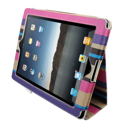 Flip Smart Ställ Fodral iPad 2/3 iPad 4 Cover Bohemian Retro multifärg